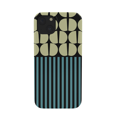 Mirimo Moderno Pistache and Petrol Phone Case