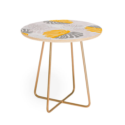 Mirimo Monstera Combo Round Side Table