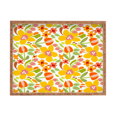 Mirimo Naif Summer Flora Rectangular Tray