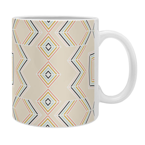 Mirimo Native Decor Beige Coffee Mug