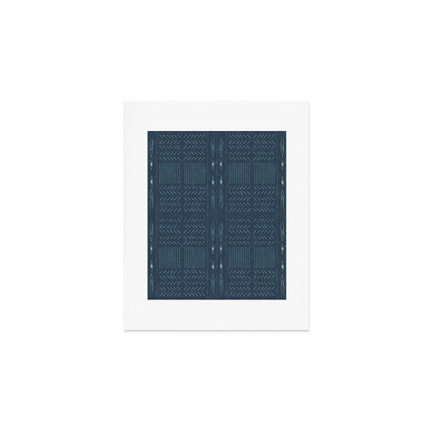 Mirimo Native Mudcloth Denim Art Print