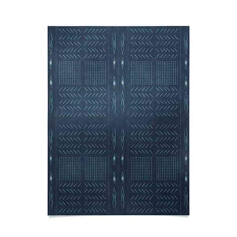 Mirimo Native Mudcloth Denim Poster