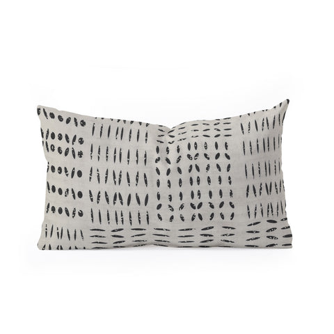 Mirimo Nativo Clay Oblong Throw Pillow
