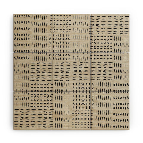 Mirimo Nativo Clay Wood Wall Mural