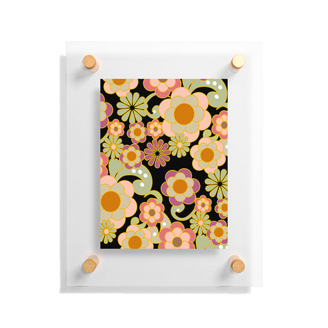 Mirimo Nostalgic 70s in Black Floating Acrylic Print