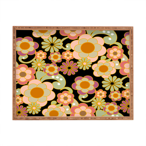 Mirimo Nostalgic 70s in Black Rectangular Tray