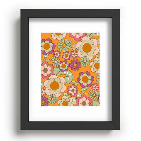 Mirimo Nostalgic 70s in Orange Recessed Framing Rectangle