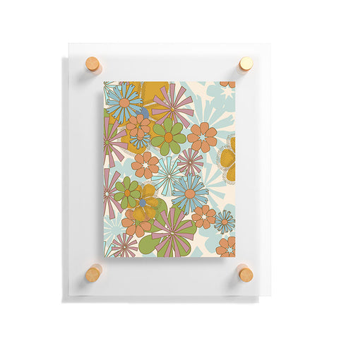 Mirimo Nostalgic Blooms Floating Acrylic Print