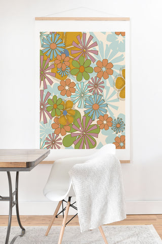 Mirimo Nostalgic Blooms Art Print And Hanger