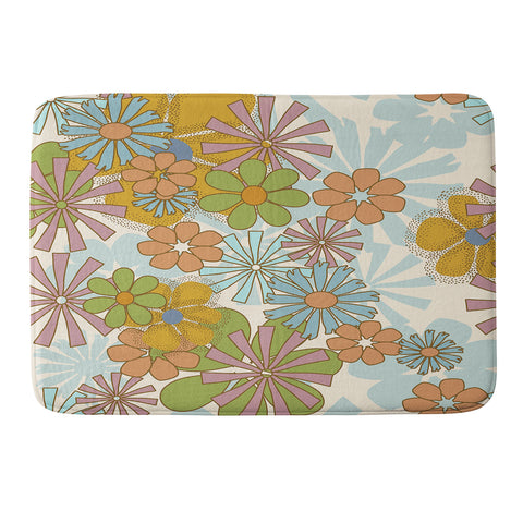 Mirimo Nostalgic Blooms Memory Foam Bath Mat