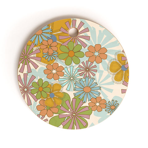 Mirimo Nostalgic Blooms Cutting Board Round