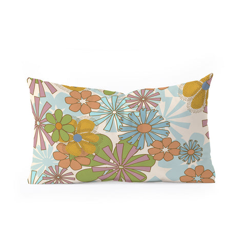 Mirimo Nostalgic Blooms Oblong Throw Pillow