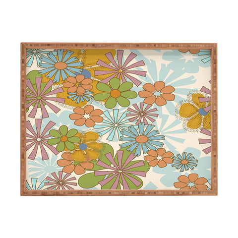 Mirimo Nostalgic Blooms Rectangular Tray