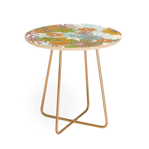 Mirimo Nostalgic Blooms Round Side Table