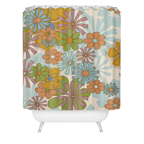 Mirimo Nostalgic Blooms Shower Curtain