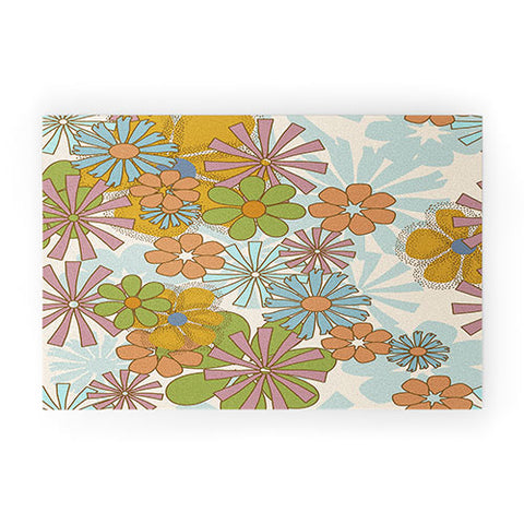 Mirimo Nostalgic Blooms Welcome Mat