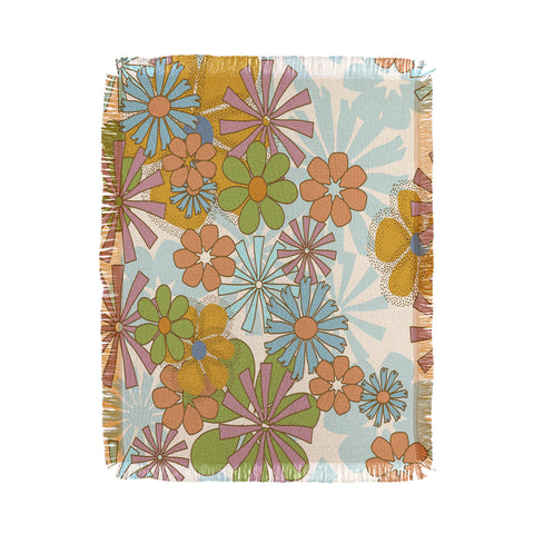 Mirimo Nostalgic Blooms Throw Blanket