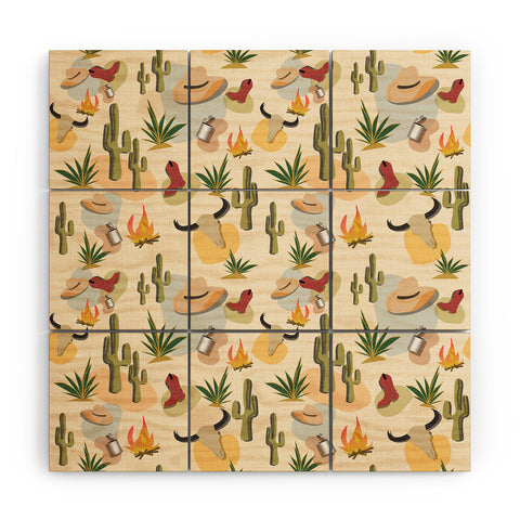 Mirimo On The Range Wood Wall Mural