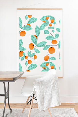 Mirimo Orange Grove Art Print And Hanger