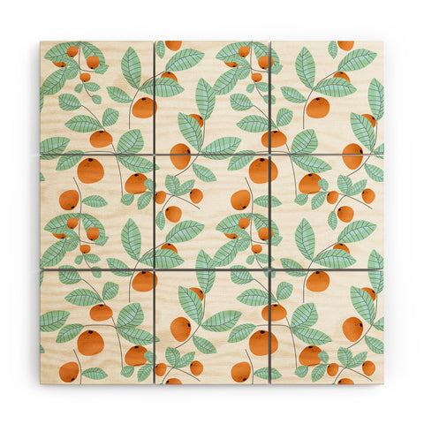 Mirimo Orange Grove Wood Wall Mural