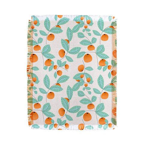 Mirimo Orange Grove Throw Blanket