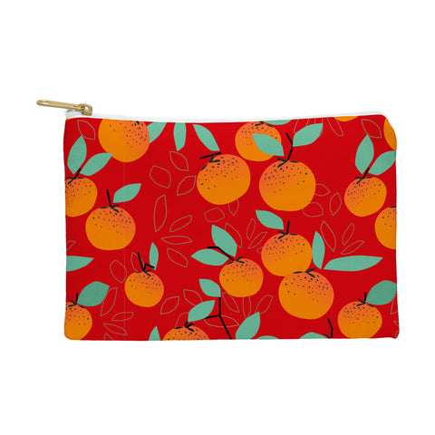Mirimo Oranges on Red Pouch