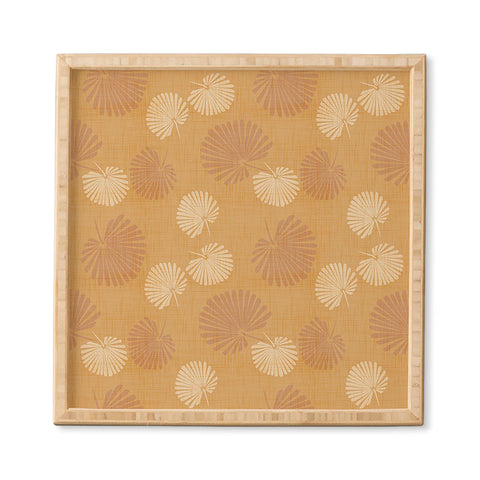 Mirimo Palmetta Terracotta Framed Wall Art