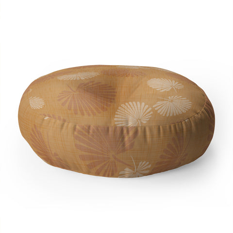 Mirimo Palmetta Terracotta Floor Pillow Round