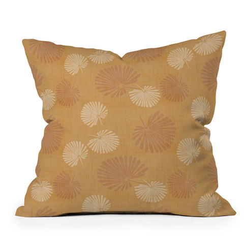 Mirimo Palmetta Terracotta Throw Pillow