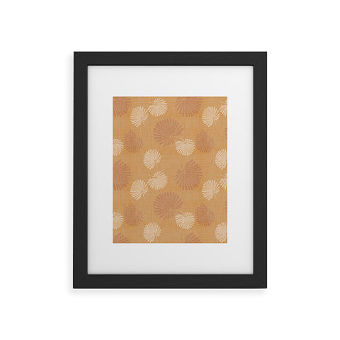 Mirimo Palmetta Terracotta Framed Art Print