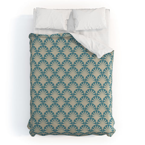 Mirimo Palmira Blue Duvet Cover