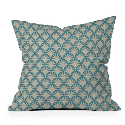 Mirimo Palmira Blue Throw Pillow