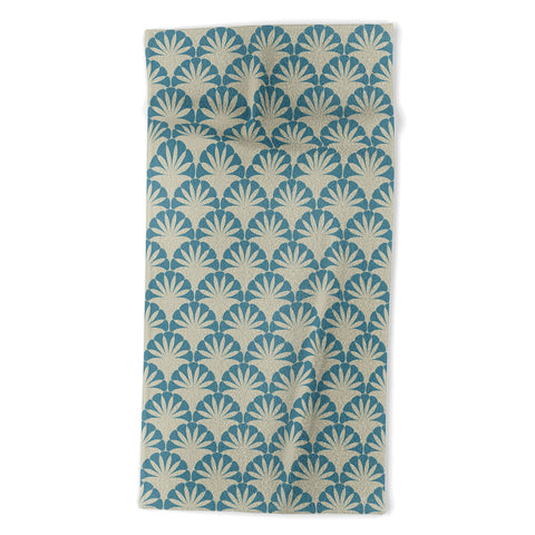 Mirimo Palmira Blue Beach Towel
