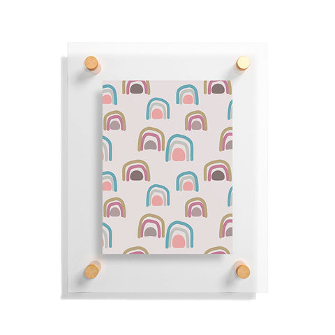 Mirimo Pastel Bows Floating Acrylic Print