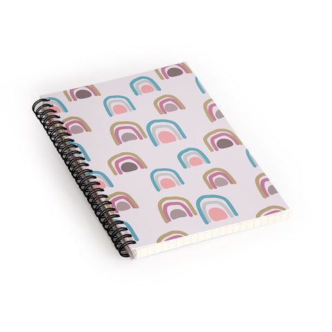 Mirimo Pastel Bows Spiral Notebook
