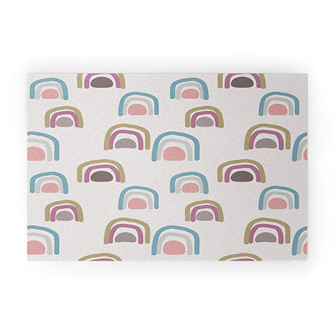 Mirimo Pastel Bows Welcome Mat