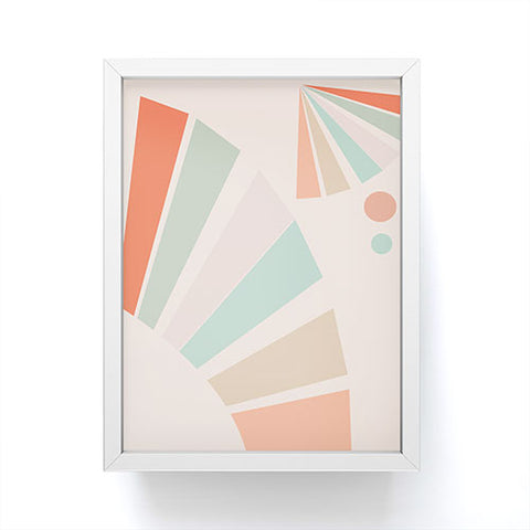 Mirimo Pastello Minimal Framed Mini Art Print