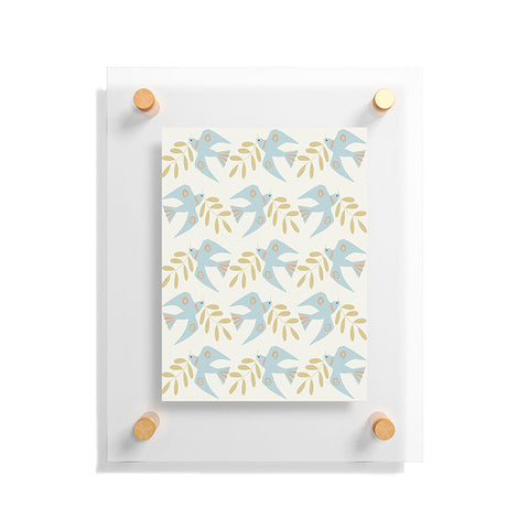 Mirimo Peace Doves Floating Acrylic Print