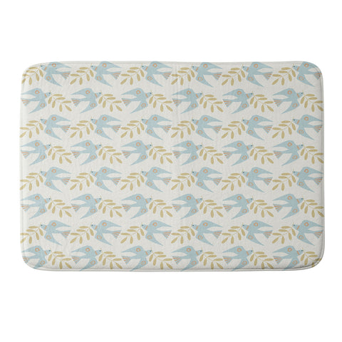 Mirimo Peace Doves Memory Foam Bath Mat