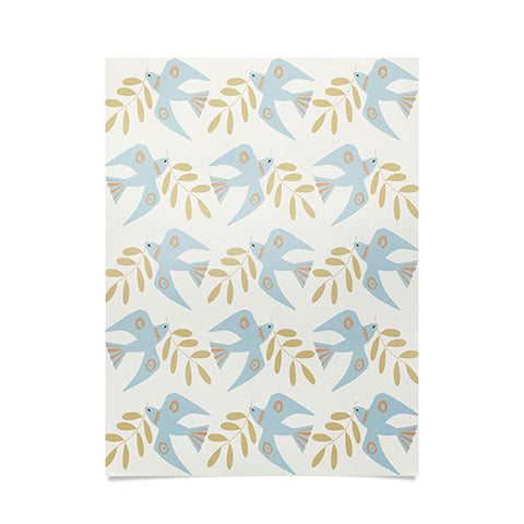 Mirimo Peace Doves Poster