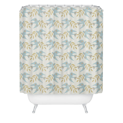 Mirimo Peace Doves Shower Curtain