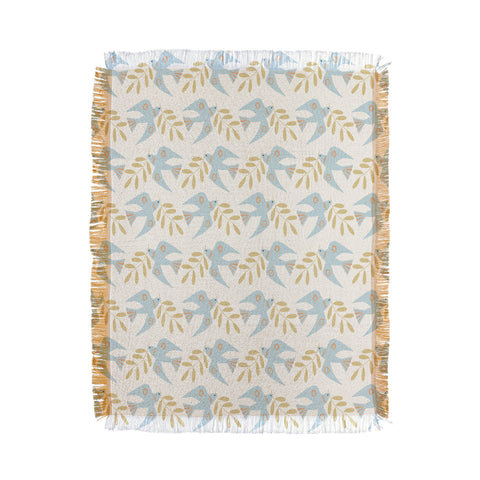 Mirimo Peace Doves Throw Blanket