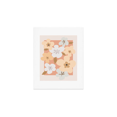 Mirimo Peachy Blooms Art Print