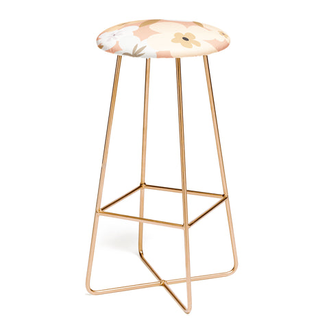 Mirimo Peachy Blooms Bar Stool