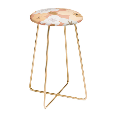 Mirimo Peachy Blooms Counter Stool