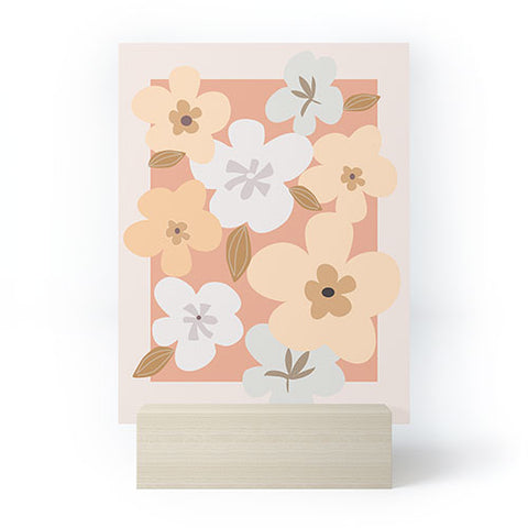 Mirimo Peachy Blooms Mini Art Print