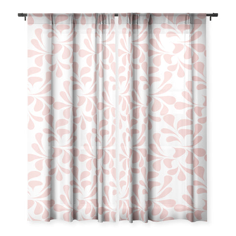 Mirimo Petals Rose Sheer Non Repeat