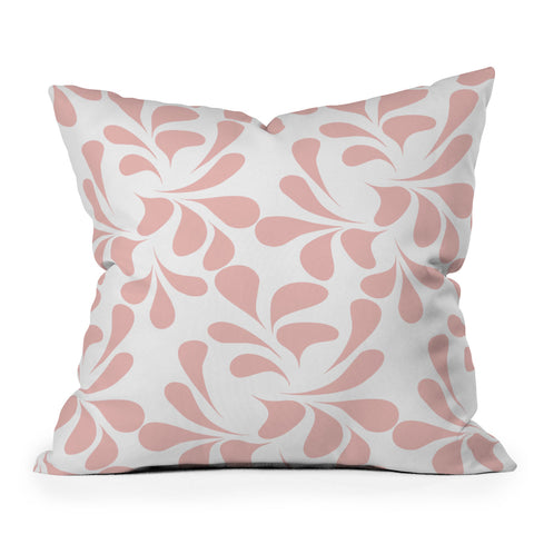 Mirimo Petals Rose Throw Pillow