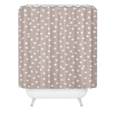 Mirimo Petit Pois Beige Shower Curtain