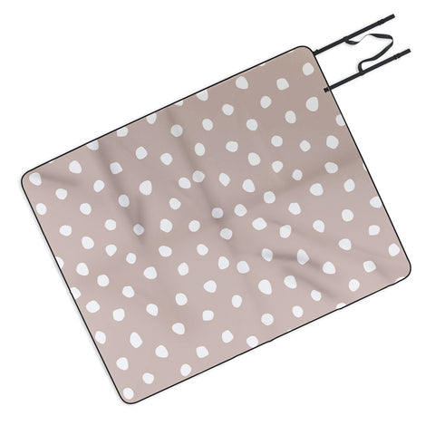 Mirimo Petit Pois Beige Picnic Blanket